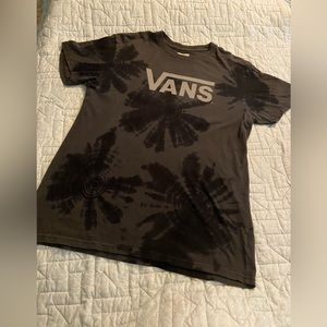 EUC Vans Tie dye black/grey shirt. Men’s or women’s size Large